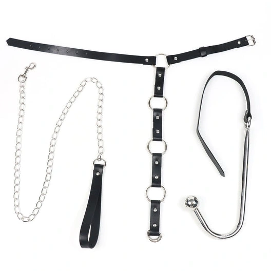 Anal Collar 5853 with EverydayUse Kinky and Leash Hook 0908